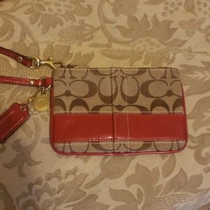 Coach wristlet